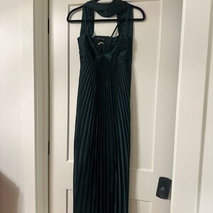 Abercrombie & Fitch Giselle Strapless Scarf Babydoll Maxi Dress